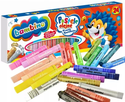 Pastele Olejne Bambino 24 Kolory