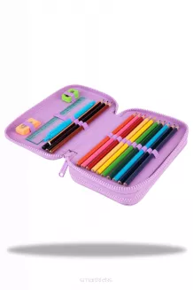 Coolpack, Piórnik podwójny z wyposażeniem Jumper 2 - Balloons