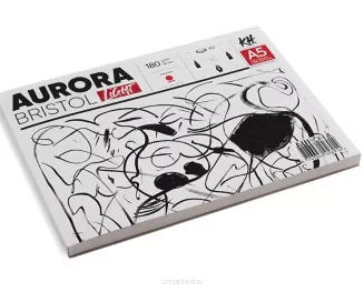 Papier Artystyczny Aurora Bristol Lihht A5 180g/m2 smartkleks.pl