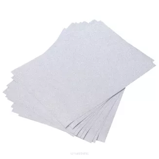 Samoprzylepny Arkusz Brokatowy Srebrny Galeria Papieru 1 Arkusz SmartKleks.pl