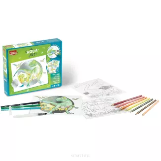 Zestaw Maped  Aqua Art Obrazy Akwarelowe - Dinozaury SmartKleks.pl