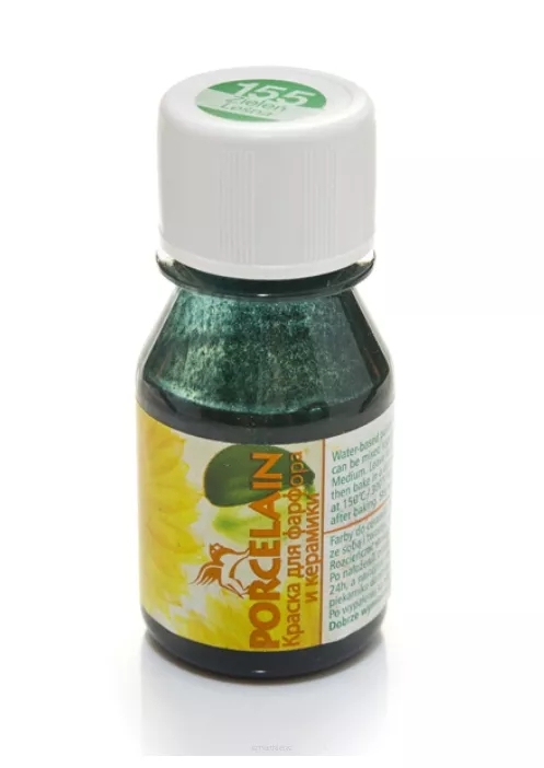 FARBY DO CERAMIKI PORCELAINE 50ML.NR.155 Forest Green