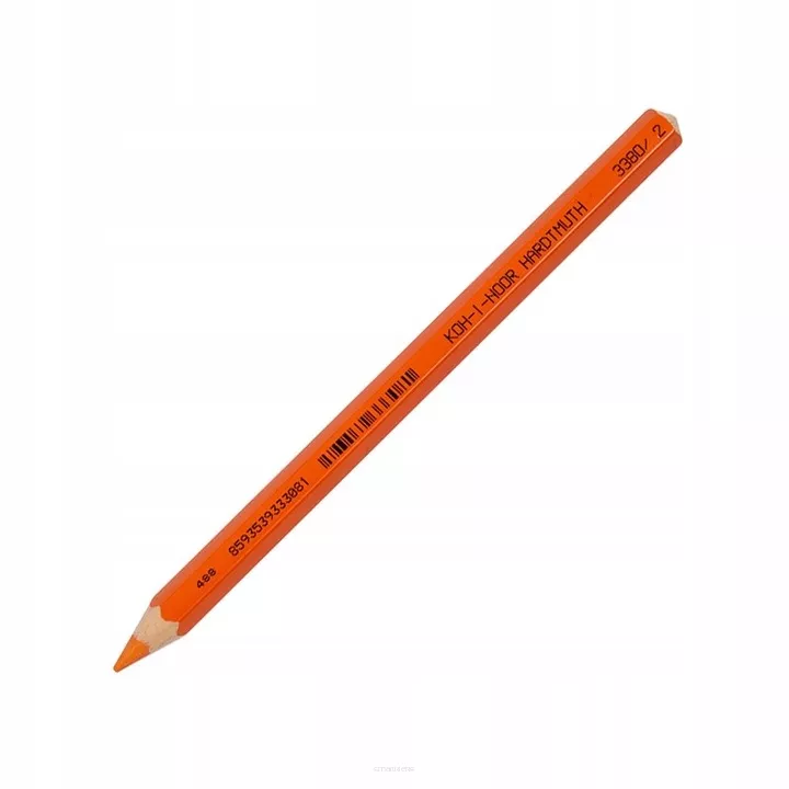 KREDKA OMEGA JUMBO KOH-I-NOOR 3380/2 Pomarańczowy  SmartKleks.pl