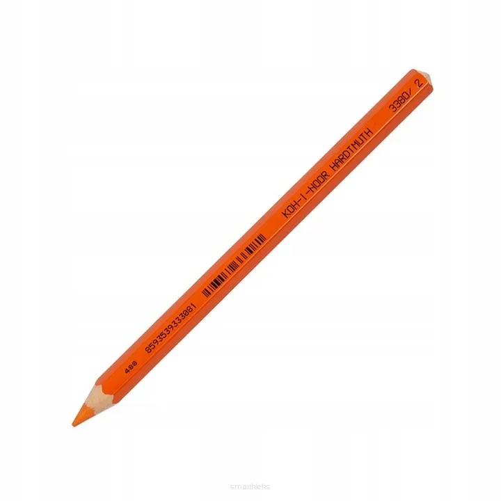 KREDKA OMEGA JUMBO KOH-I-NOOR 3380/2 Pomarańczowy  SmartKleks.pl