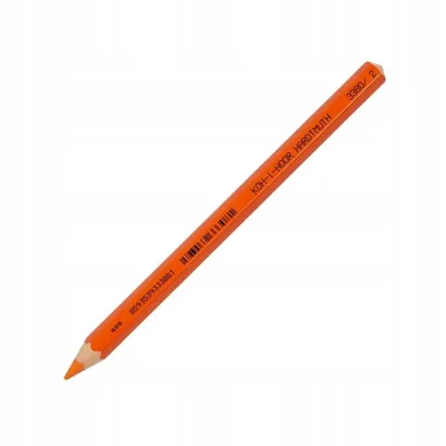 KREDKA OMEGA JUMBO KOH-I-NOOR 3380/2 Pomarańczowy