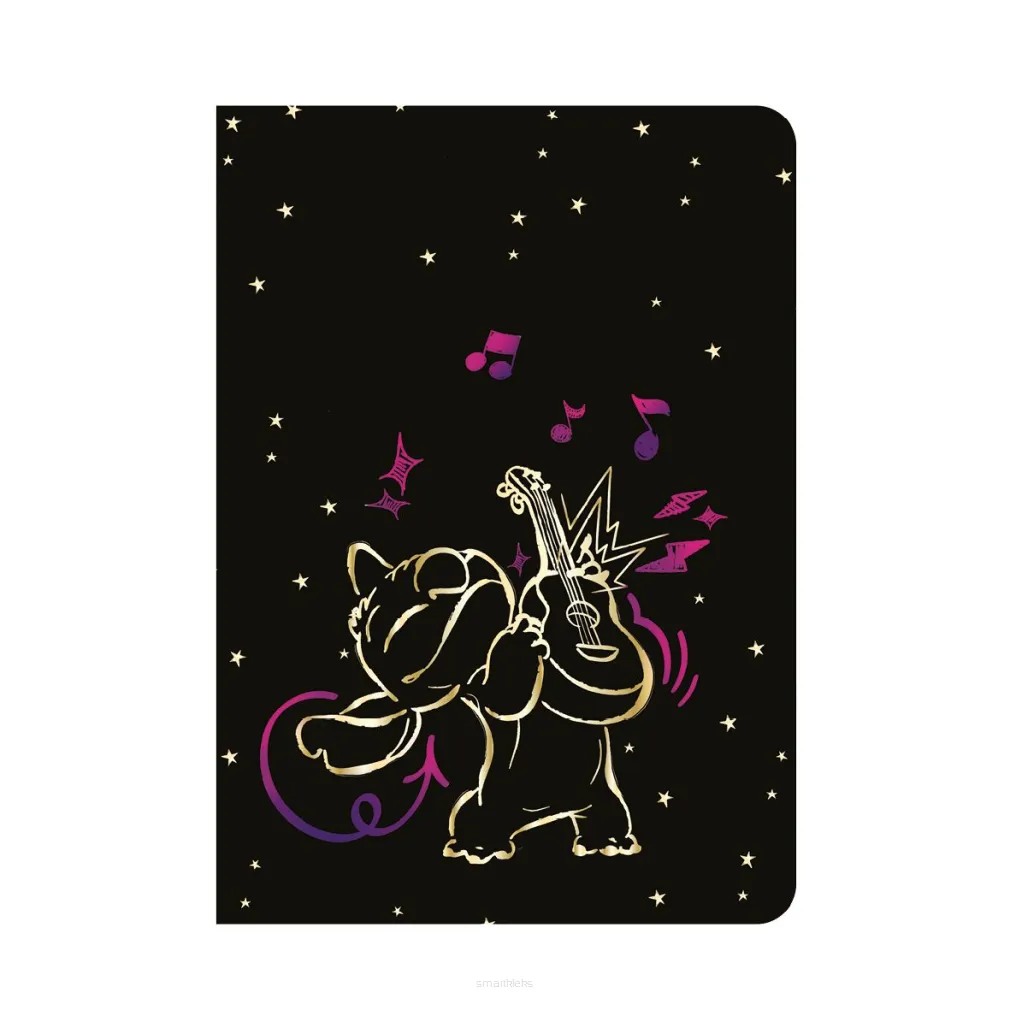 Patio Zeszyt A5 Disney Gold Stitch 1 trzy linie 32 kartki