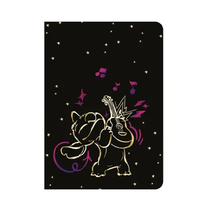 Patio Zeszyt A5 Disney Gold Stitch 1 trzy linie 32 kartki