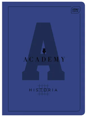 Zeszyt tematyczny InterDruk A5 60 Kratka 90g Historia Academy Hybryda
