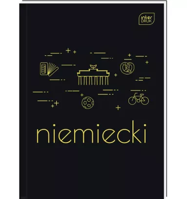 Brulion Tematyczny Zeszyt A5 Niemiecki Interdruk 80k