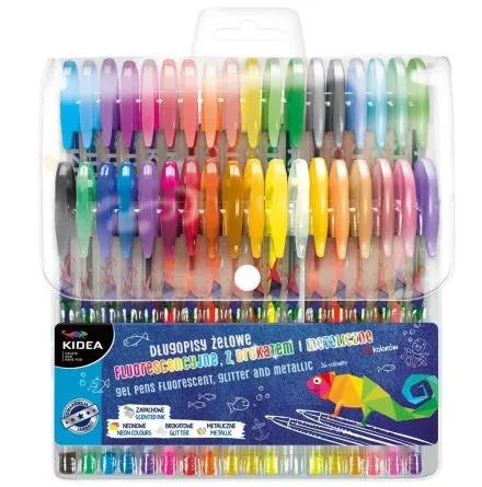 Zestaw Długopisów Żelowych 36 Kolorów Derform