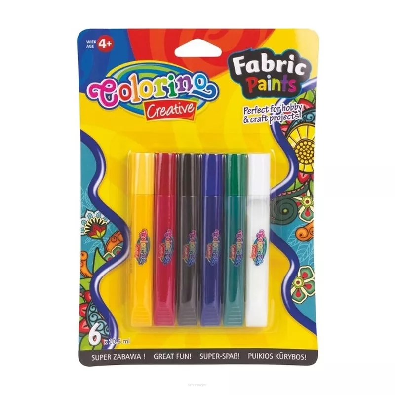 Farby do tkanin Colorino 6 kolorów