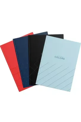 Top-2000 Brulion A4 Colors mix kratka 96 kartek 5 szt.