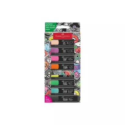 Faber-Castell Zakreślacz 1546 edycja Graffiti 8szt