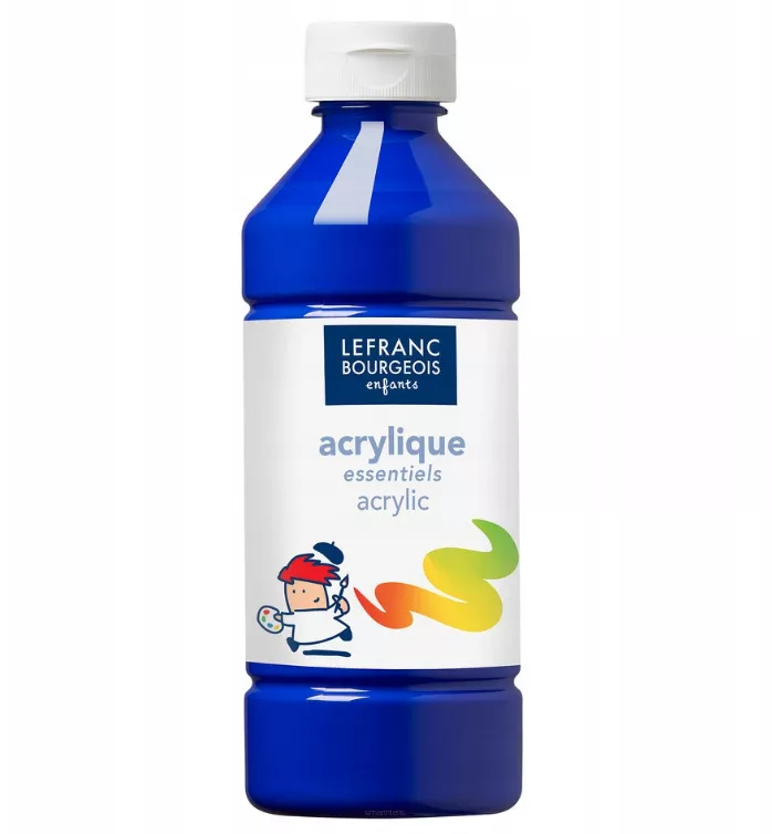 Farba Akrylowa Essentials Lefranc Bourgeois C.Niebieska 0,5ml. smartkleks.pl
