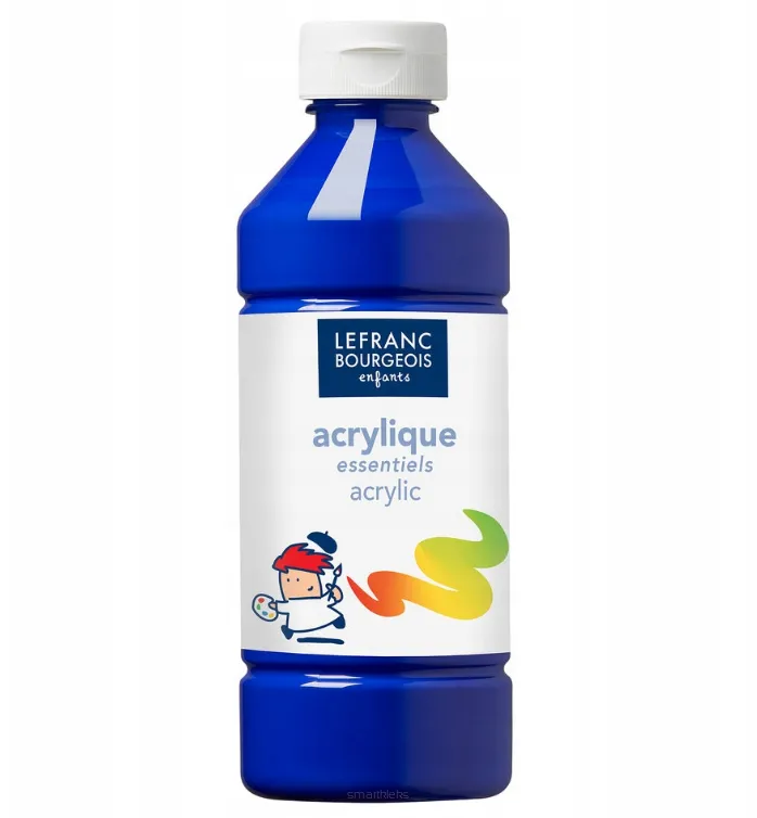 Farba Akrylowa Essentials Lefranc Bourgeois C.Niebieska 0,5ml. smartkleks.pl