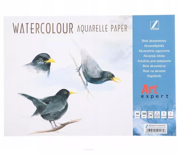 Blok Akwarelowy Art Expert Kreska A4 300g/m2 smartkleks.pl