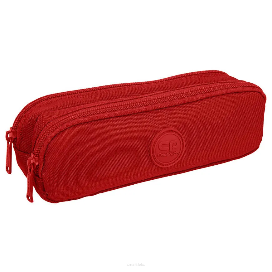 Piórnik Dwukomorowy Bez Wyposażenia CoolPack Clio Red smartkleks.pl