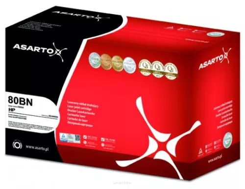 TONER ASARTO 80BN BLACK DO HP LJ PRO400