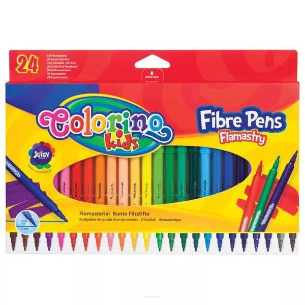 Flamastry 24 Kolory Colorino Kids  SmartKleks.pl