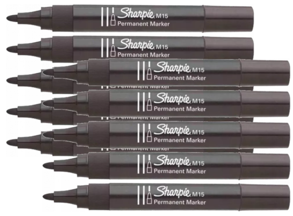 10 x Marker Budowlany Permanentny Sharpie M15 2mm Czarny smartkleks.pl