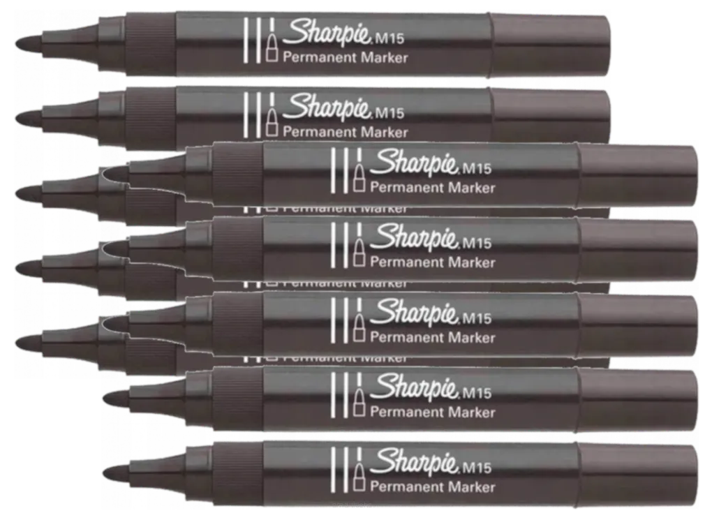 10 x Marker Budowlany Permanentny Sharpie M15 2mm Czarny smartkleks.pl