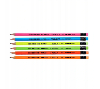 Ołówek Lyra Neon z Gumką