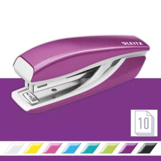 Zszywacz mini Leitz WOW fioletowy smartkleks.pl