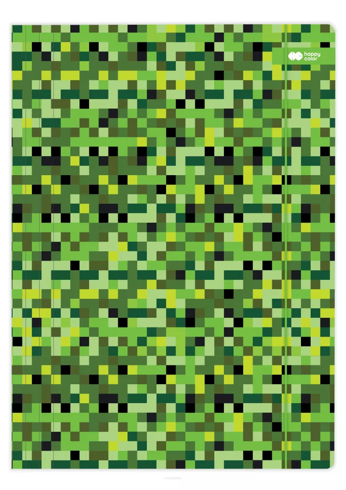 Teczka A4+ Z Gumką Pixi Zielony Happy Color smartkleks.pl