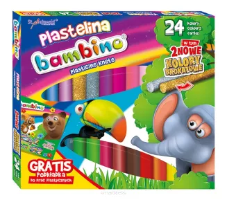 Plastelina Bambino 24 kolory - 2