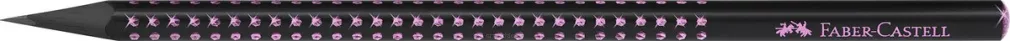 Ołówek B FABER CASTELL Sparkle Midnight Rose smartkleks.pl