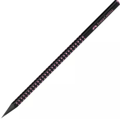 Ołówek B FABER CASTELL Sparkle Midnight Rose