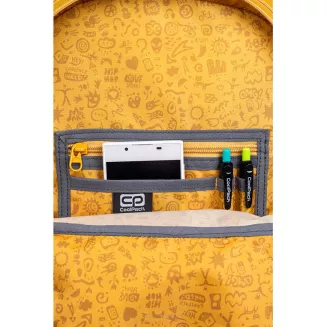 Plecak CoolPack Szkolny RIDER MUSTARD z Piórnikiem