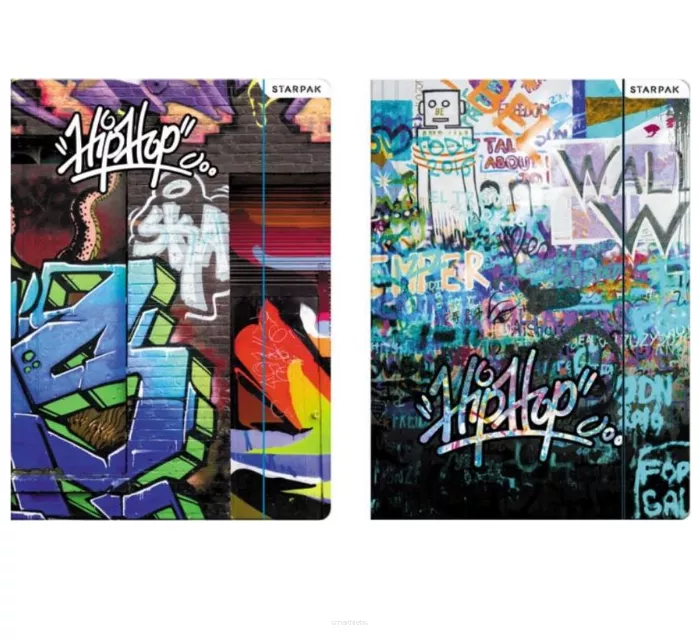 Teczka Papierowa Z Gumką A4 Graffiti Starpak