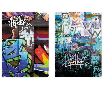 Teczka Papierowa Z Gumką A4 Graffiti Starpak