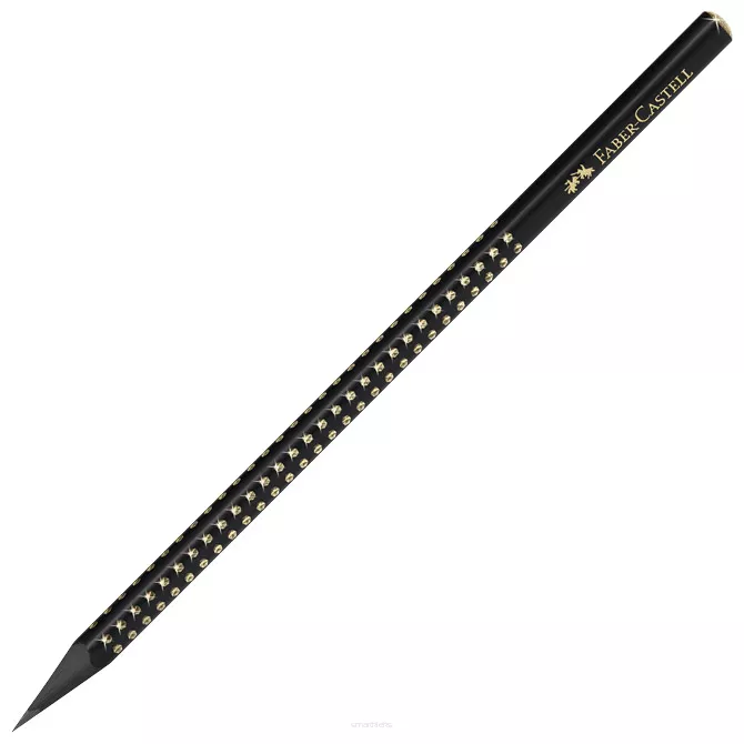 Ołówek B FABER CASTELL Sparkle Midnight Gold smartkleks.pl
