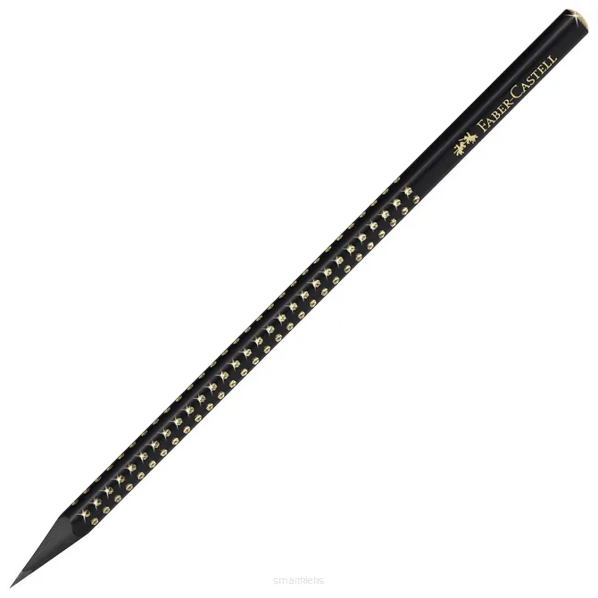 Ołówek B FABER CASTELL Sparkle Midnight Gold smartkleks.pl