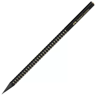Ołówek B FABER CASTELL Sparkle Midnight Gold