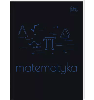 Brulion Tematyczny Zeszyt A5 Matematyka Interdruk 80k