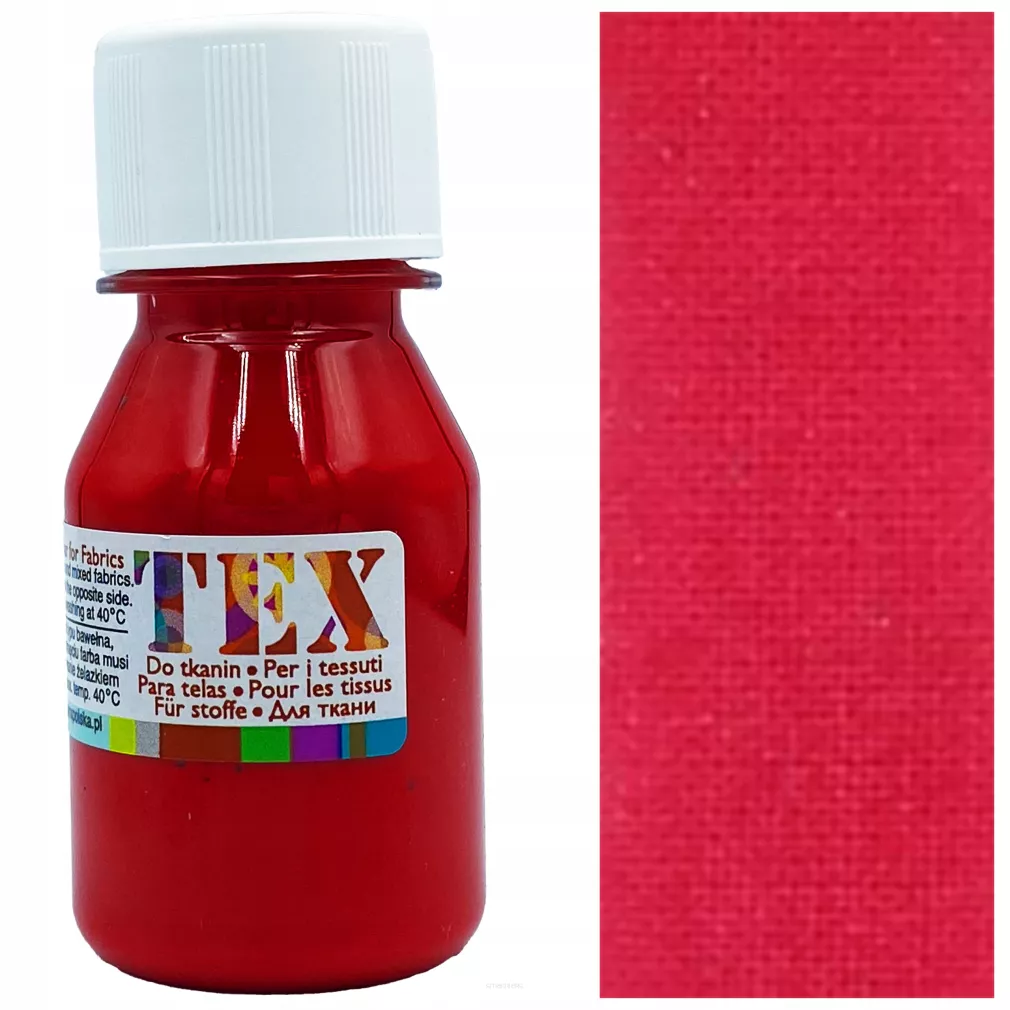 Farba do Tkanin Akrylowa Renesans 132 Carmine