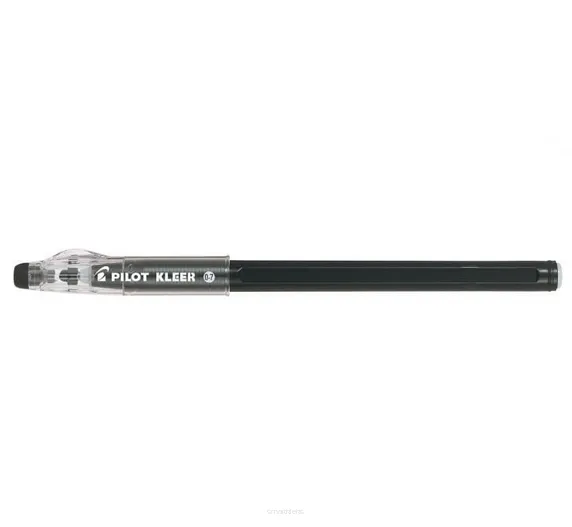 Długopis żelowy Ścieralny Jednorazowy 0,7mm Czarny Pilot 