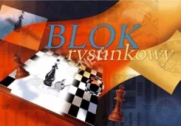 Blok Rysunkowy A4 Biały Kreska