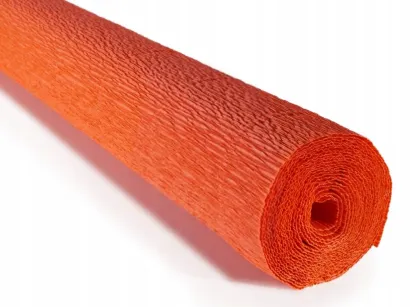 Krepina 50x250cm 180g pomarańczowa