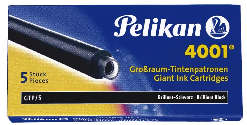 Naboje do pióra Pelikan Granatowe długie