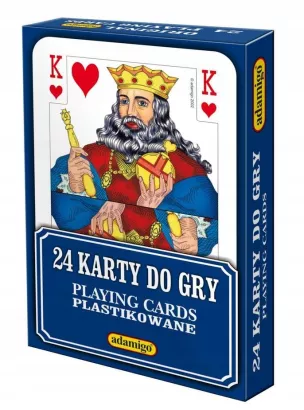 Karty Do Gry 24 Elementy Adamigo