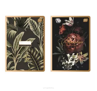 Zeszyt A5 Kratka Metalic Satin Gold 80k. Interdruk