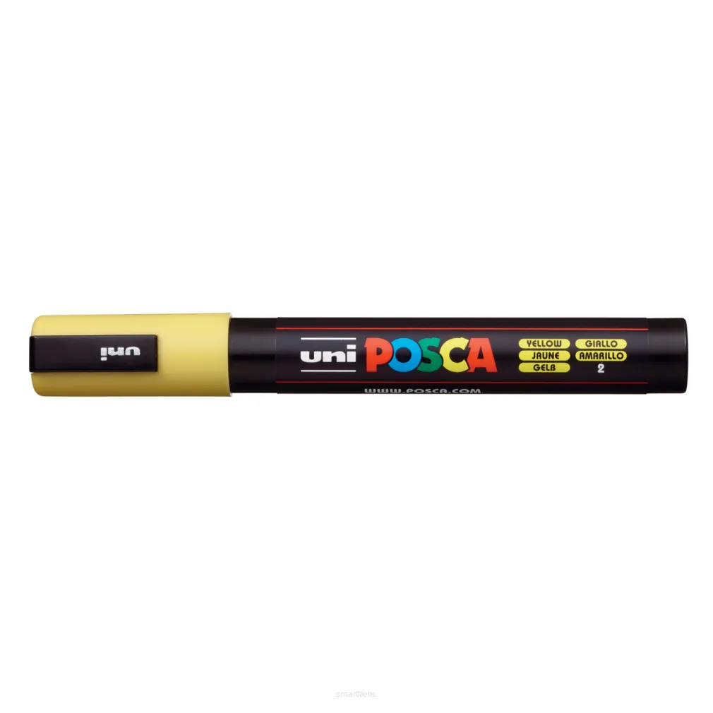 Pisak Posca PC-5M Żółty Smartkleks.pl