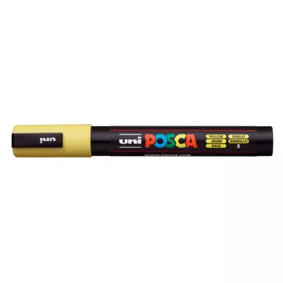 Pisak Posca PC-5M Metaliczny Żółty