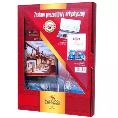 Zestaw rysunkowy z blokiem i kasetką Gioconda Koh-I-Noor