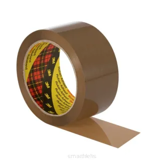 Taśma Pakowa SCOTCH 371 zgrzewka 6 rolek 50mm x 66m - brązowa