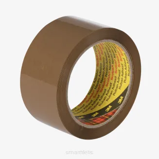 Taśma Pakowa SCOTCH 371 zgrzewka 6 rolek 50mm x 66m - brązowa